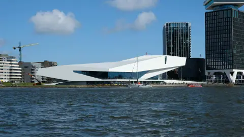 Eye Filmmuseum on the northern bank of the IJ in Amsterdam